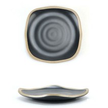 기타 투톤 멜라민 한정식 반찬접시 반찬그릇 20cm 12호, 본상품선택 WAC4C4E