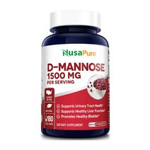 NusaPure D-Mannose 누사퓨어 디마노스 180정, 1병