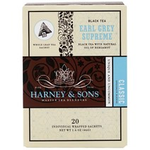 Harney & Sons 얼그레이 슈프림 블랙티 20개입 외 티 세트 모음, 로얄 팰리스 티 30티백