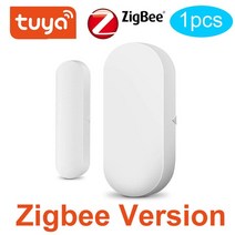 도어센서 무인점포 문열림센서 출입문센서 Tuya 와이파이 지그비 윈도우 스마트 홈 무선 열림 닫힘 감지기 알렉사 구글 라이프 앱과 호환 가능, 02 Zigbee Version, 02 Zigbee Version