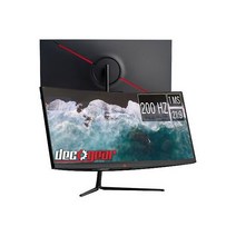 Deco Gear 30인치 커브드 게이밍 모니터 2K 200Hz 1ms MPRT FPS-RTS 빌드