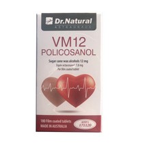 닥터 네추럴 VM 12 폴리코사놀 180정 Dr. Natural VM 12 Policosanol 180T