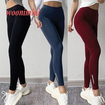 [우니미니] 9부레깅스바지/요가바지/필라테스바지/심리스 스포츠레깅스/WM19003 다크그레이/블랙/청록 선택가능