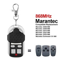 주차 차단기 차고 리모컨 바리게이트 차단 바 차고 문 원격 marantec 868 mhz433mhz for digital d302 d304 d313 433 d323 d382, 868MHz 마란텍