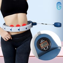 MG 4세대 스마트 카운터 다이어트 훌라후프 지압 시간 횟수 체크, 추가블럭 1개_핑크