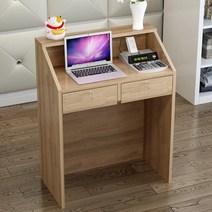 인포 데스크 계산대 테이블 도서 검색대, 블랙월넛+화이트