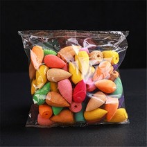 향로 촛대 청동 제사 제기 제례용 향대 향 버너 꽃 타워 향 과립 라벤더 백단향 알로에 혼합 냄새에 50100200300pcs 향 콘 사용, 100개