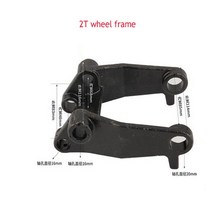 소형유압리프트 유압리프트 이동식리프트 지게차 휠 랙df 포크 휠 부품 db 다이옥스 휠 랙, 없음