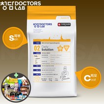 청담닥터스랩 가수분해 스킨코트 5kg 피부 피모관리 강아지 사료, 08.사료5kg+서리태 츄르 1팩