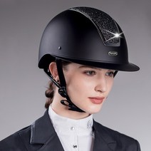 승마부츠 가죽롱부츠 승마 동일한 승마 장애물 코스 헬멧 EU 안전 인증을 갖춘 RIF 승마 헬멧 경량 통기성 조절 가능 남녀, [02] 검은색, [02] 53cm