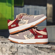 미니멀 그래피티 보드화 빈티지 남성 스니커즈 운동화 캐주얼화 봄