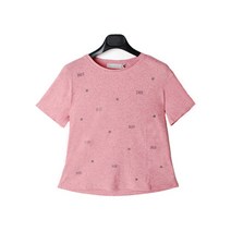 [디올] 21SS 여성 로고 스타 티셔츠 핑크 1SBM13 314