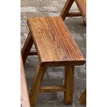 고재테이블 통원목 엔틱 식탁 상판 나무, 의자 40 x 25 x 45