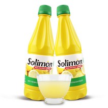 [솔리몬리퀴즈드1l2개] 브이플랜 레몬즙 착즙 2병 560ml 솔리몬 스퀴즈드 레몬즙 레몬 원액 주스 쥬스