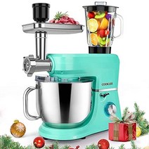 버티컬믹서 머랭기계 키친에이드스탠드믹서 베이킹 믹스스타 반죽기 Cooklee 8.5, 모히또 블루