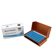 무소음냉장고 미니화장품냉장고 무소음 화장품 냉장고 DCLOUD 치과용 버 거치대 알루미늄 합금 소독 케이스 블록 실리콘 스탠드 자동 정리함 치과 도구 40 홀, [06] Golden