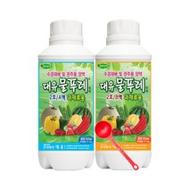대유 물푸레 2호 2종세트 수경재배 양액비료 과채류, 단품