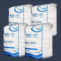 하트민 업소용물티슈 청소 휴대용 대용량 일회용물티슈, 지퍼백포장, 100g, 400개