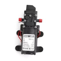DC 12V 130PSI 6L/MIN 물 고압 다이어프램 워터 펌프 자기 프라이밍 펌프 자동 스위치 72W, Smart  Type, Smart  Type