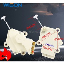 세탁기 1Pcs QC22-1 배수 모터 LG Haier 트랙터 밸브 AC 220-240V 6W 더블 스트로크 부품