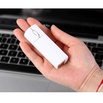 미니 마우스 무선 레이저 초소형 슬림 경량 휴대용, 상세 페이지 참고, 검정/블루투스없음  레이저포인터  버튼음소거