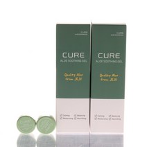 김정문알로에 큐어 알로에 수딩젤 150ml x 2p + 체험키트, 7세트