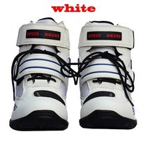 PRO-BIKER 전문 레이싱 신발 가죽 통기성 오프로드 오토바이 부츠 승마 부츠 신발 남성 신발, 6.5, 2