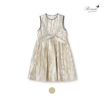 페리미츠 여아용 골드체크 원피스 P2331O705