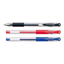 유니볼 시그노 캡형 볼펜 0.38mm UM-151-38, 레드
