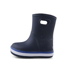 [크록스] 크록밴드 레인 부츠 키즈 네이비 (CROCS CROCBAND RAIN BOOT