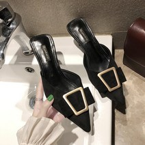 샌들슬리퍼힐 스타일리쉬 호피 머리 반만 감싸다 여성 여름 빈백 핏아우터 일자 x2개 4336487655