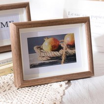 심플 우드 액자틀 탁상 벽걸이액자 4X6 B 2P 신혼 커플 가족사진 선물 소형원목액자 집들이선물액자 가벼운부모님액자 인테리어초상화액자 거실탁상액자