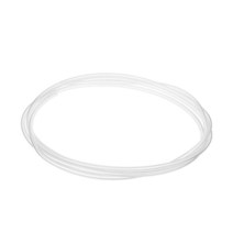 Heyiarbeit PTFE 테프론 보든 튜브 6.56피트-2mm ID x 4mm OD-CMilky 화이트 커넥터 튜브 3D 프린터용 1개
