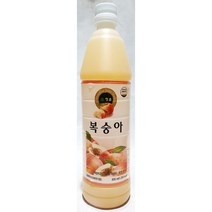 복숭아 원액 청솔 835ml x12개 과일 농축액 음료 업소, 초이샵 1
