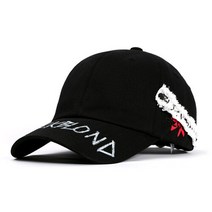 블랙블론드 BBD Side Patch Graffiti Logo Cap (Black)