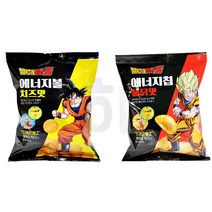드래곤볼z 에너지볼 치즈맛 80g x 에너지칩 불닭맛 64g 세트, 1개 x 1개