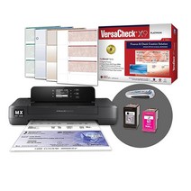VersaCheck HP Officejet 200 MXE 휴대용 무선 MICR 프린터 X9 플래티넘 5-사용자 인쇄 소프트웨어 번들 114987