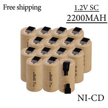 2023 충전식 배터리 스크루드라이버 전기 드릴 라벨 공구 포함 Ni-CD 니켈 카드뮴 SC1.2 V 2200mah, 05 4pcs