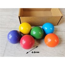 몬테소리 원목교구 가베 완구 블록 쌓기 원기둥 완구 레인보우 컬러 발도르프 우드, ball box
