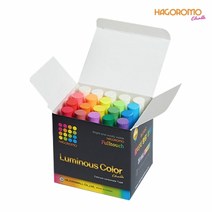 하고로모)풀터치 탄산형광분필 16색 혼합(20본/FCK209L), 상세 설명 참조, 상세 설명 참조