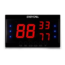 이지콜 호출벨 + 수신기 세트 (번호표 공짜) 레드, 22) EY-2003 모니터 + 호출벨 레드 12개