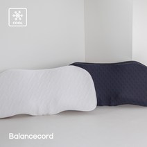 [SET] 발란스코드 실프베개 / 경추베개 / 기능성 메모리폼 1+1, 화이트, 화이트