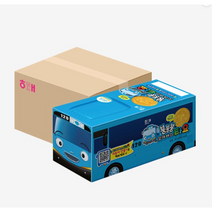 해태 붕붕붕꼬마버스타요 140g x 18개 1BOX, 붕붕붕 타요버스쿠키 140g x 18개, 16박스