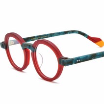 HG-T12 셀룰로이드 안경 안경테 블루라이트 차단 프레임 남녀공용 선글라스 자외선 시력보호 복고풍 패션 109-1