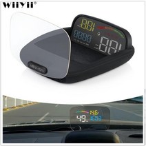 C800 GPS HUD 헤드 업 디스플레이 다기능 OBD HUD 자동 속도계 OBD2 오류 코드 제거 운전 ComputerSecurity, C800 OBDGPS