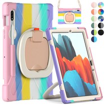 갤럭시탭S8 플러스 S7+ FE 12.4 범퍼 케이스 TM-6, 블랙+그레이