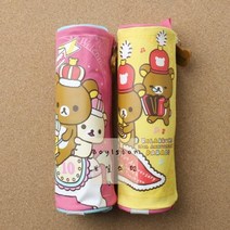 봉제필통_뉴_원통_캐릭터필통_리락쿠마_입학선물 94DC, 상세페이지 참조