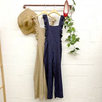 바이미쓰리 / 릴리프릴 스트라이프 점프수트 (2color)