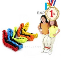 일프로 - 2인3각 (낱개) 밴드재질 48x3cm 어린이집 유치원 놀이교구 유아체육교구, 블루