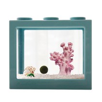 세남자바스켓 언더더씨 국산 마리모 DIY 세트 키우기-마리모(중), 핑크산호+흰자갈100g